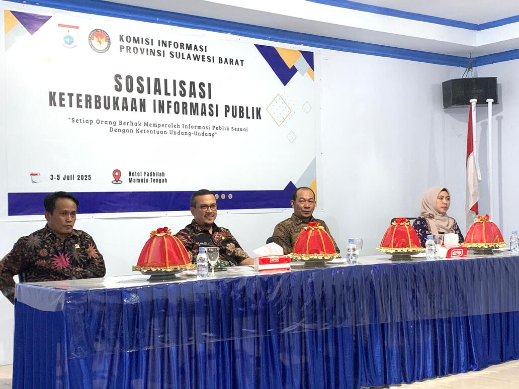 Kominfo Sulbar Kolaborasi KI Gencar Sosialisasikan KIP, Kali ini di Kabupaten Mateng 